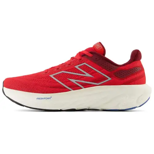 New Balance 1080 V13 Comfortable Low top Running Shoes Men's Red