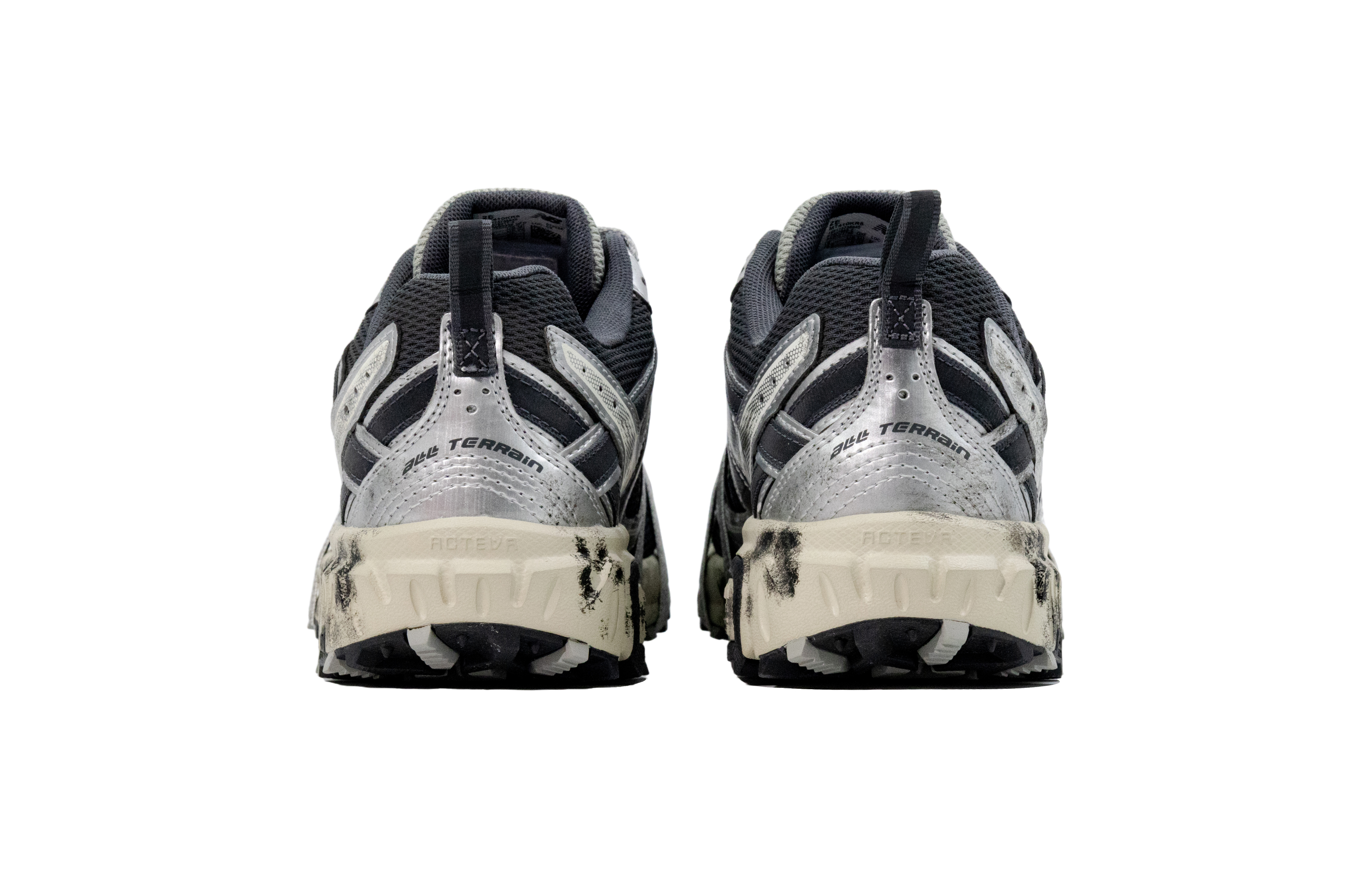 New Balance NB 410 V5 Abrasion Resistant Low top Trail Running City Commuting Running Shoes Unisex Silver Gray