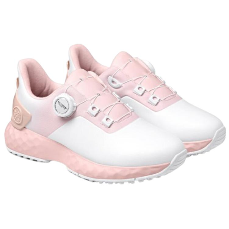 PGM Slip Resistant Abrasion Resistant Low top Golf Shoes Women’s White Pink