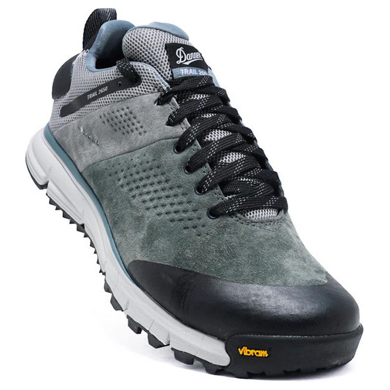 Danner Trail 2650 Round Tip Cushioning Slip Resistant Low top Hiking Shoes Men’s Gray Blue