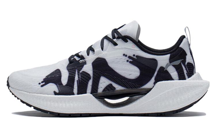 Li Ning Super Light 19 Lightweight Breathable And Resilient Low top Running Shoes Women's White Black