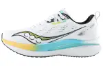 Saucony Tide Mesh, Textile Cushioning Abrasion Resistant Rebound Low top Casual Running Shoes Unisex White Blue