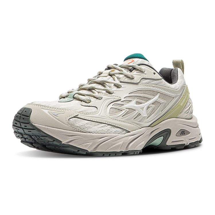 Mizuno FIYI V2 Trendy Slip Resistant And Breathable Low top Casual Shoes Unisex Light Bright Gray