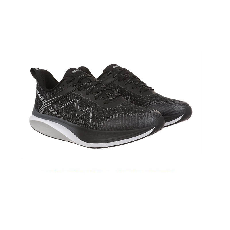 MBT Mesh, Textile Breathable Coverage Rebound Breathable Coverage Rebound Low top Running Shoes Men’s Black