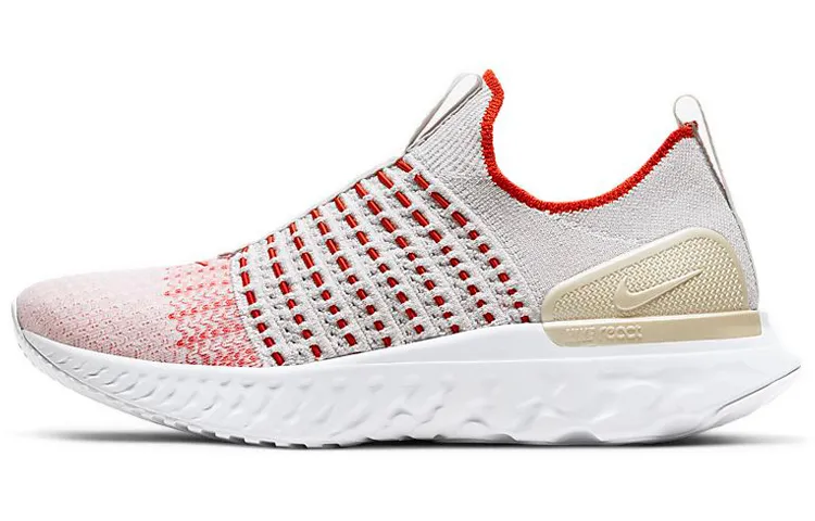 Nike React Phantom Run Flyknit 2 Cushioning Slip Resistant Cushioning Slip Resistant Low top Running Shoes Women's
