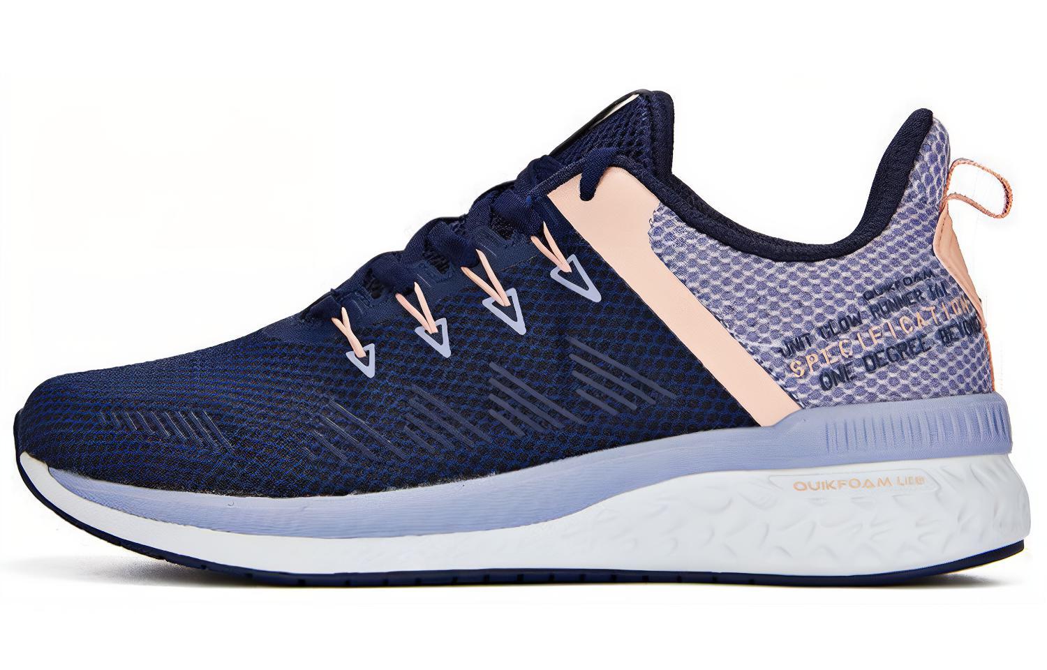 361° QU!KFOAM Comfortable Mesh Cushioning Slip Resistant Lightweight Low top Running Shoes Women’s Blue Gray