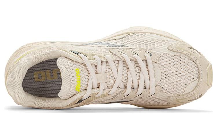 Mizuno Racer S Slip Resistant Abrasion Resistant Slip Resistant Abrasion Resistant Low top Running Shoes Unisex Ecru