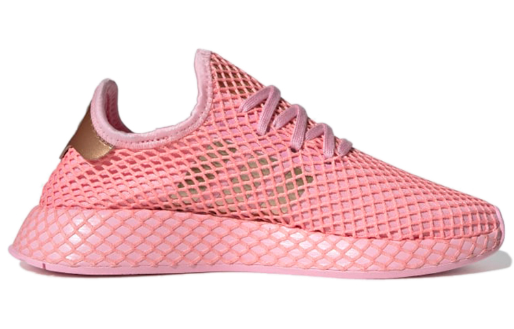 Adidas Originals Deerupt Runner Low top Running Shoes Women’s Pink Gold