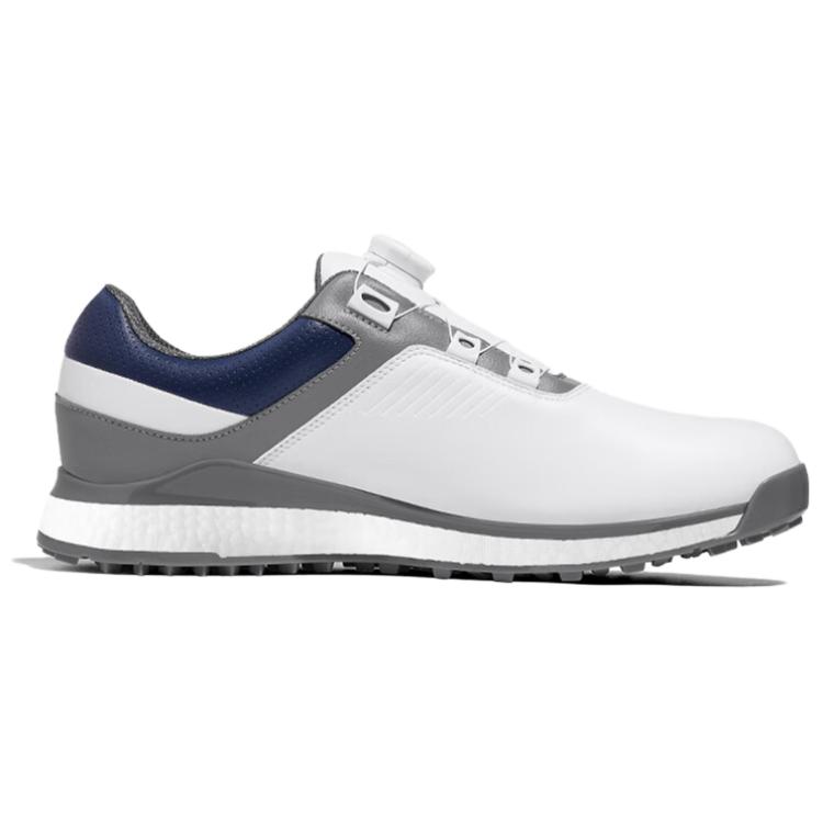 PGM Slip Resistant Low top Golf Shoes Men’s White Gray Blue