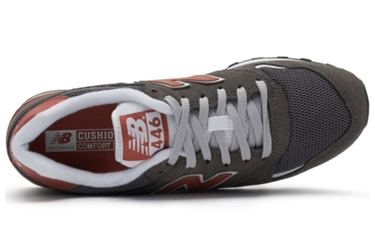Кроссовки New Balance 446 (коричневые) — фото 3