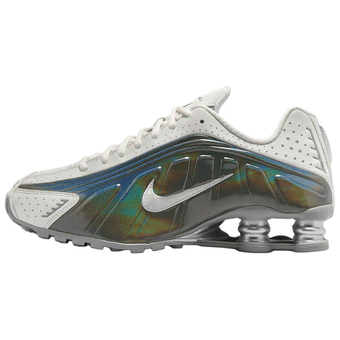 Nike Shox R4 White Iridescent Women’s