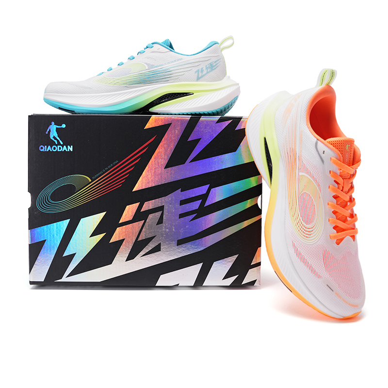 QIAODAN Cushioning Slip Resistant Abrasion Resistant Breathable Lightweight Low top ChaiPRO Rebound Technology Training