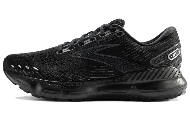 Brooks Brooks Glycerin 20 GTS sports comfortable non-slip wear-resistant low-top casual running shoes men's black
