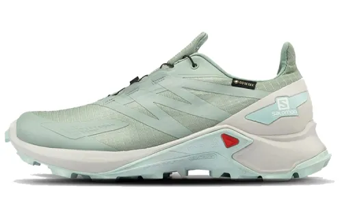SALOMON Supercross Running Shoes Women's Low Top Turquoise