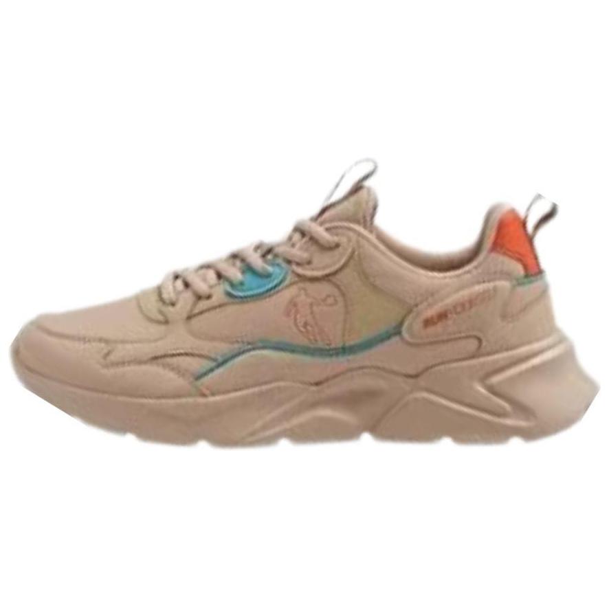 QIAODAN Cushioning Low top Running Shoes Men’s Brown Blue