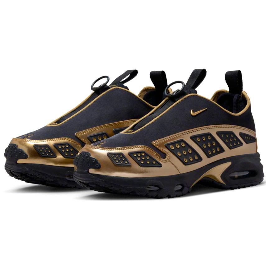 Nike Air Max Sunder Black Dark Smoke Grey Metallic Gold Women’s