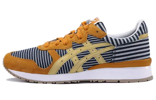 Onitsuka Tiger Alliance Running Shoes Unisex Low Top Walnut/Black/White
