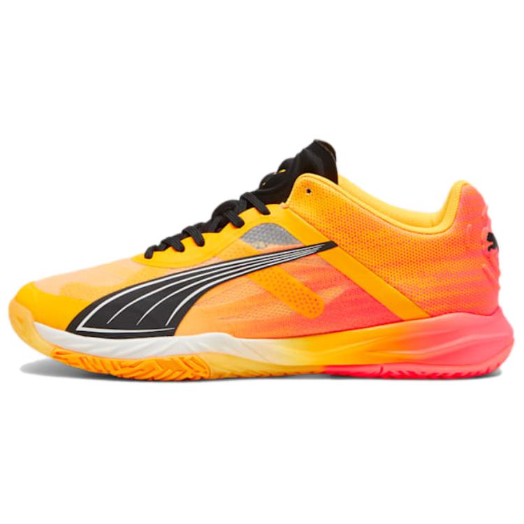 PUMA Accelerate Comfortable And Lightweight Low top Golf Shoes Unisex Orange Black