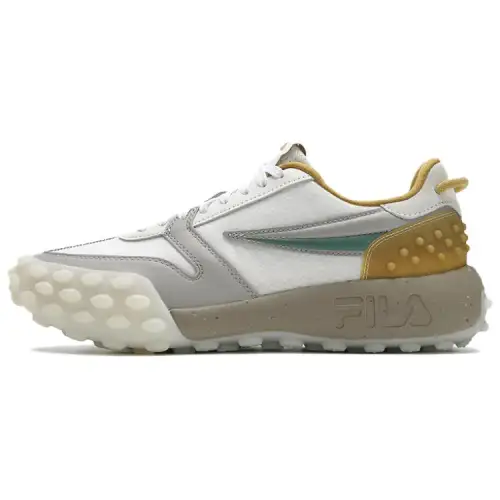 FILA Gara Abrasion Resistant Low top Running Shoes Men's White