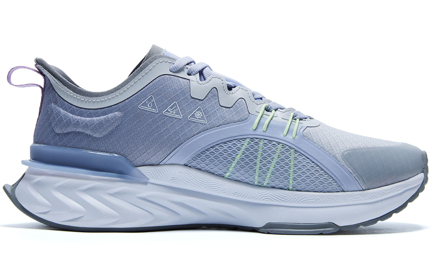 PEAK Tai Chi Guanglun 2.0 Low top Running Shoes Women’s Light Gray Purple