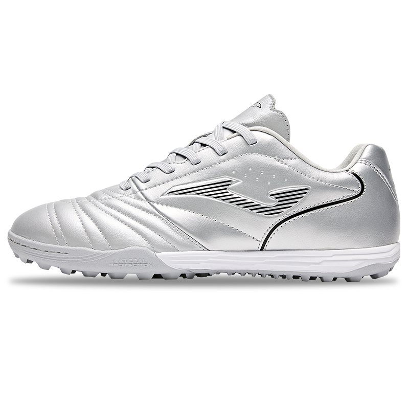 Joma Aguila Comfortable Round Toe TF Turf Artificial Turf Soccer Shoes Unisex Silver