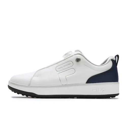 FILA Fila GF 1911 Trainer comfortable and simple wear-resistant low-top golf shoes men's white