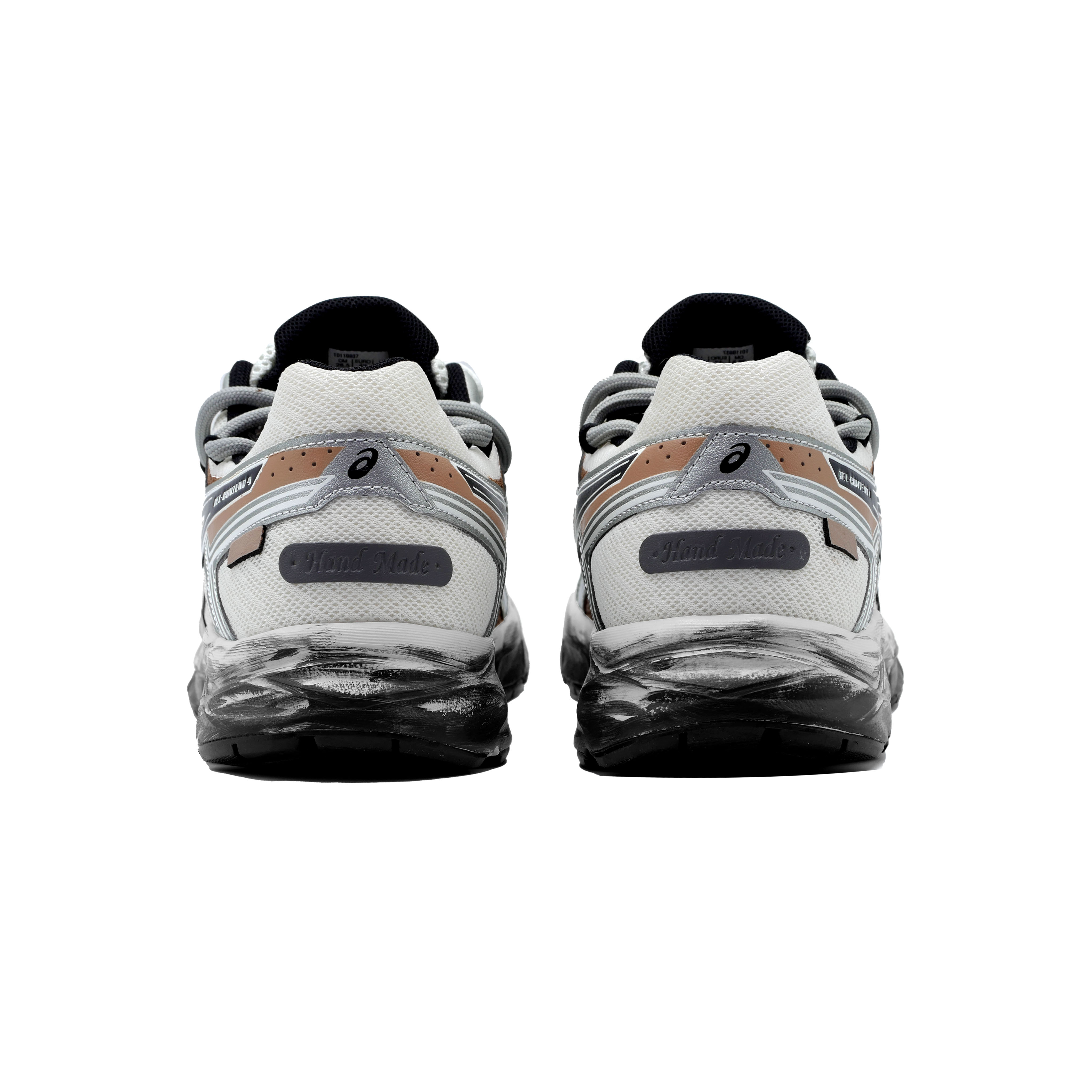 ASICS Gel Contend 4 Running Shoes Men’s Low Top White, Silver, Gray, Brown
