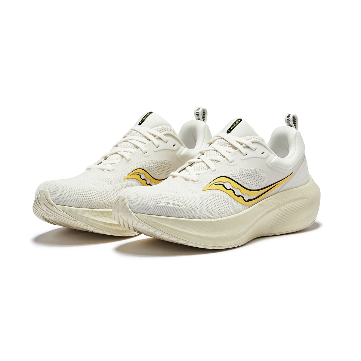Saucony Low top Running Shoes Unisex Beige Yellow