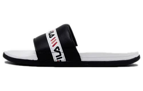 FILA Slicktender Slide Slippers Unisex White/Black