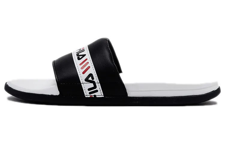 FILA Slicktender Slide Slippers Unisex White/Black