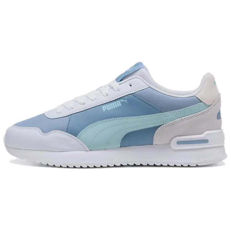 PUMA Adaptor Comfortable Abrasion Resistant Low top Casual Shoes Unisex Blue White