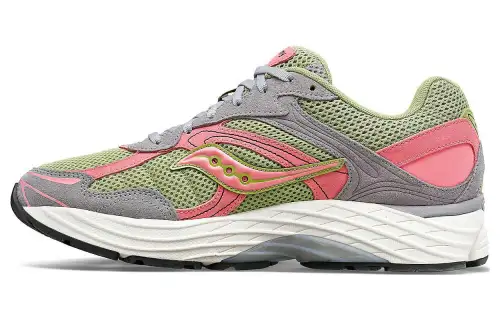 Saucony ProGrid Omni 9 Premium Grey Green Pink