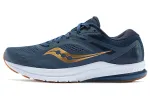 Saucony Jazz 22 Running Shoes Men's Low Top Blue Gray