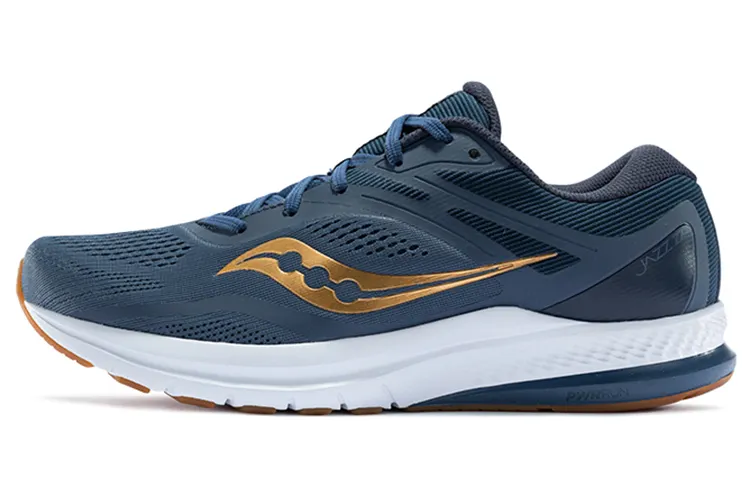 Saucony Jazz 22 Running Shoes Men's Low Top Blue Gray