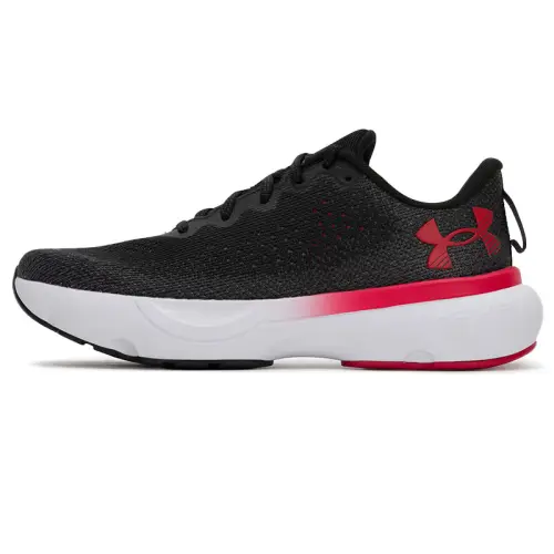 Under Armour Infinite 1 Breathable Lightweight Breathable And Lightweight Low top Running Shoes Men's Black Red