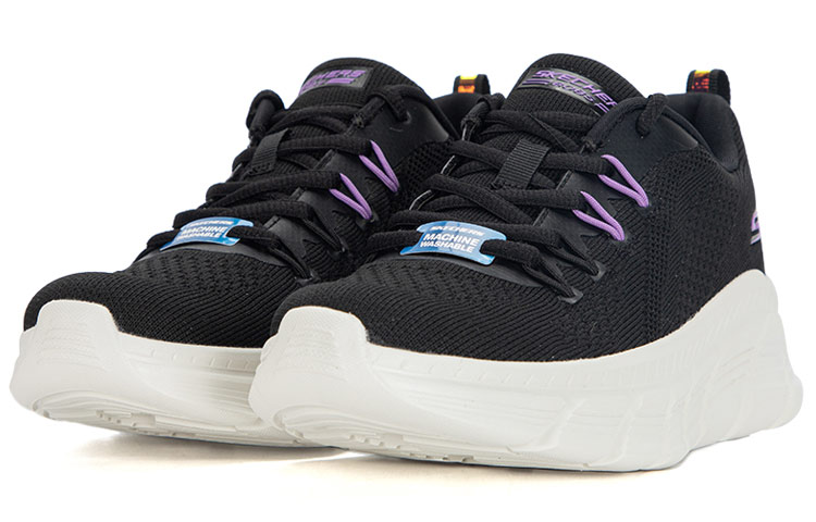 Skechers BOBS B FLEX Fabric Low top Casual Running Shoes Women’s Black