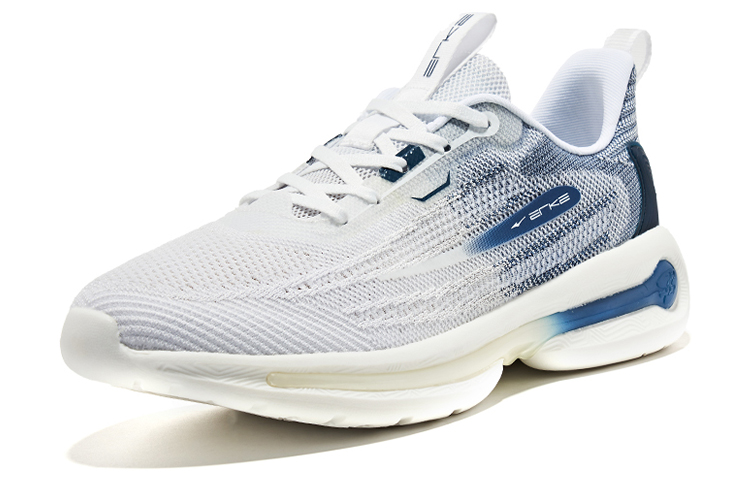 Erke Textile, Synthetic Leather Cushioning Slip Resistant Abrasion Resistant Breathable Rebound Low top Running Shoes