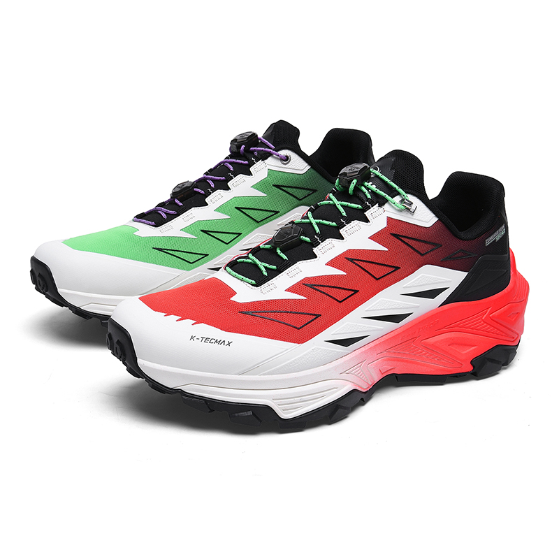 GLUNA Cushioning Coverage Impact Resistant Support Abrasion Resistant Lightweight Slip Resistant Low top Trail Running