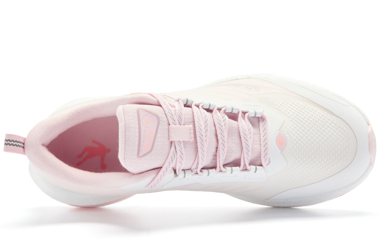 QIAODAN Swiftlet 4.0 Running Shoes Women’s Low Top Frost Pink/Jordan White