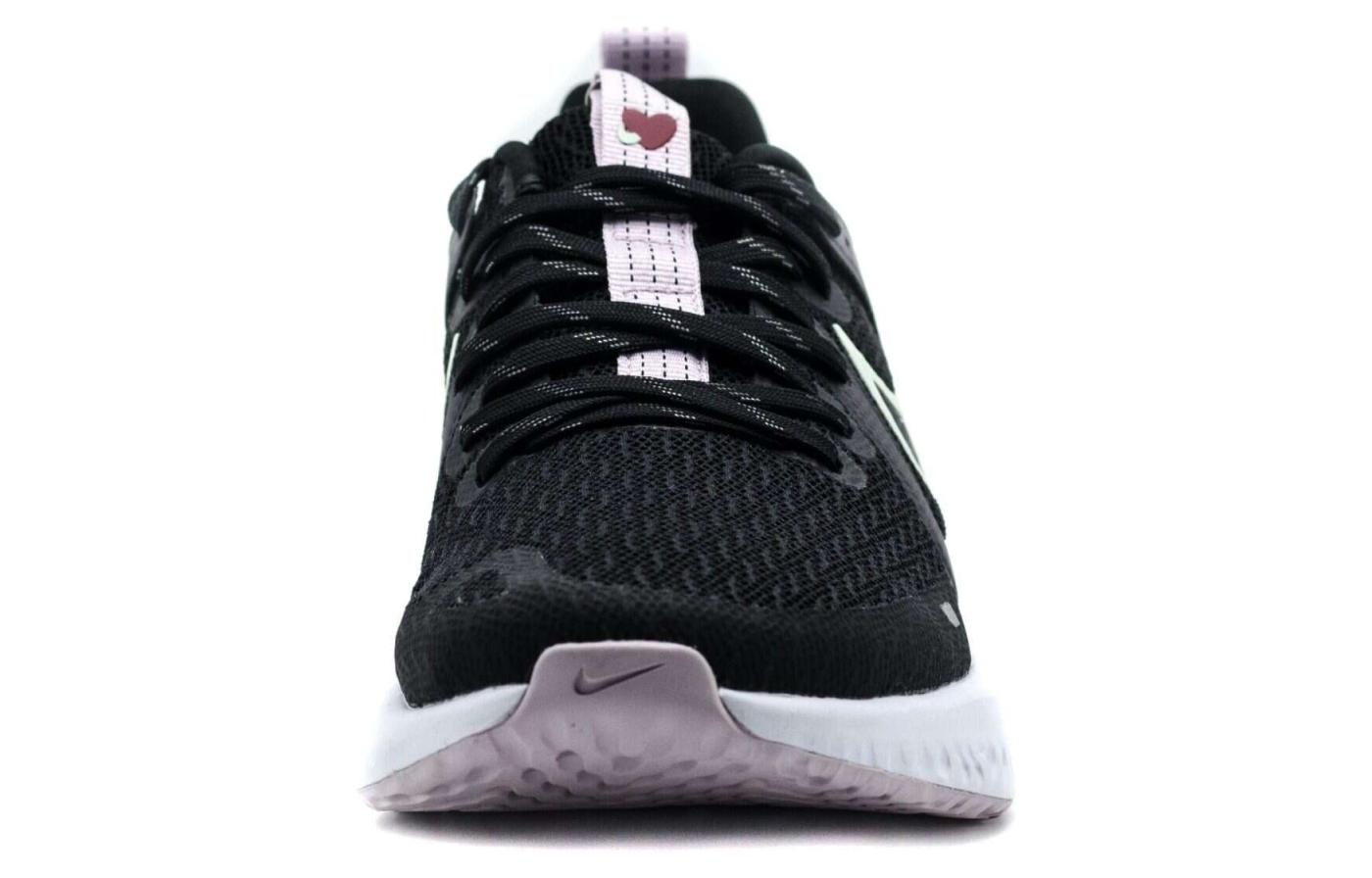 Женские кроссовки Nike Legend React 2 (черно-розовые) — Чёрныйрозовый — фото 3