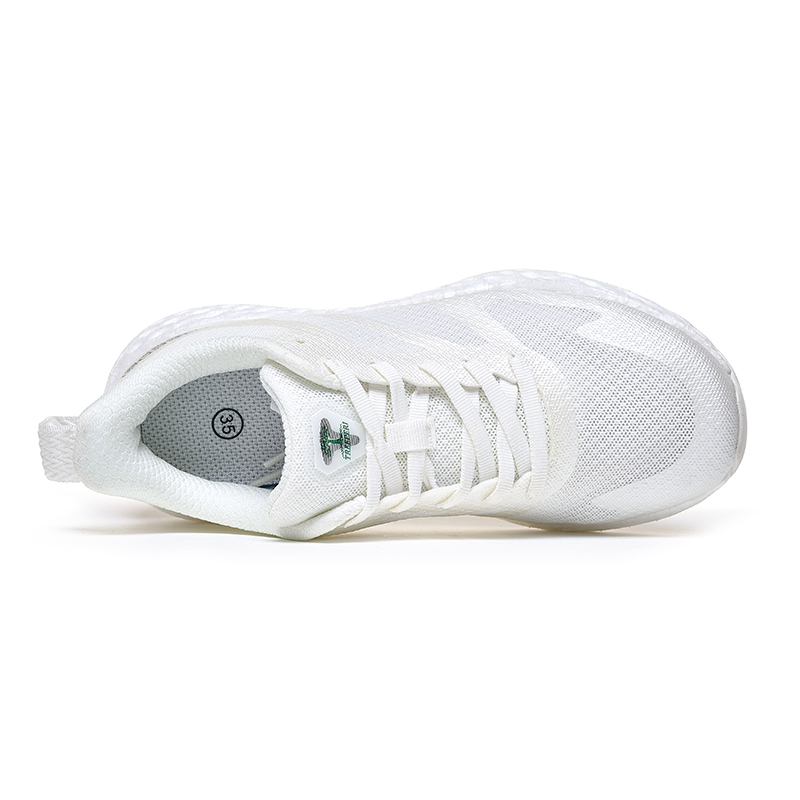 TREEPERI Running Shoes Unisex Low Top White