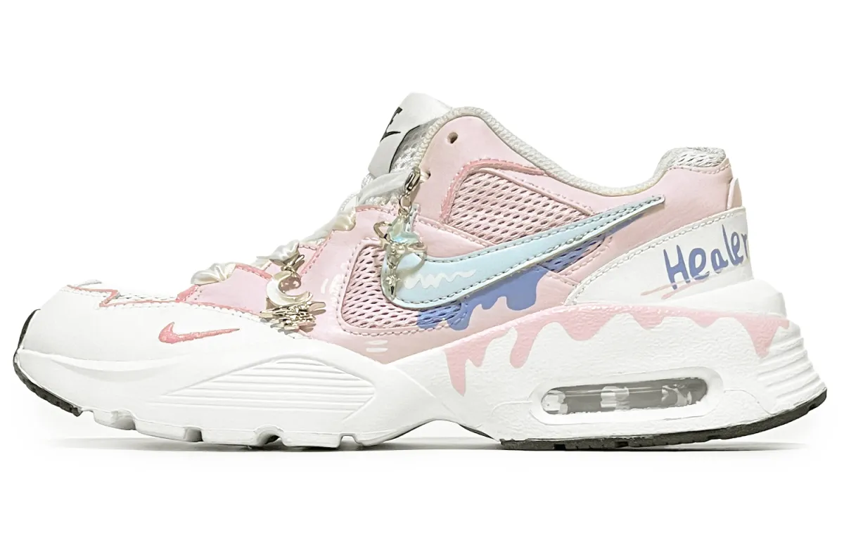 Nike Air Max Fusion Slip Resistant Low top Running Shoes Women's Pink