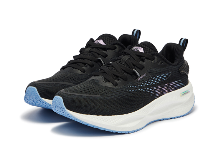 361° Speed Surge CQT Cushioning Slip Resistant Abrasion Resistant Low top Running Shoes Women’s Black Blue