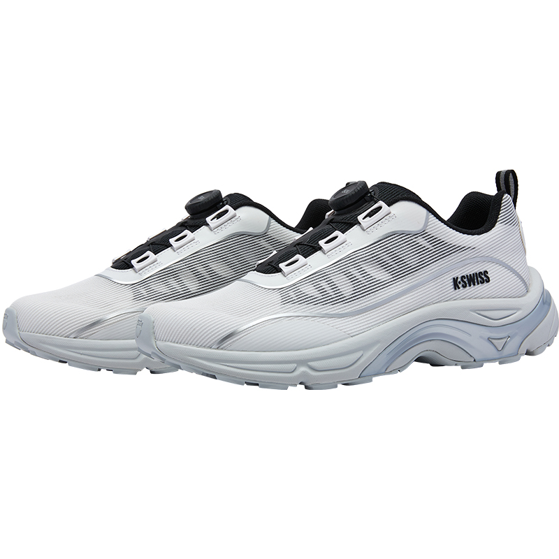 K·SWISS Textile, TPU Low top Running Shoes Men’s White Black