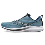 Saucony Kinvara 13 Slip Resistant Abrasion Resistant Low top Running Shoes Men's Gray Blue