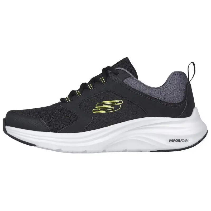 Skechers Vapor Foam Comfortable And Breathable Low top Running Shoes Men's Black