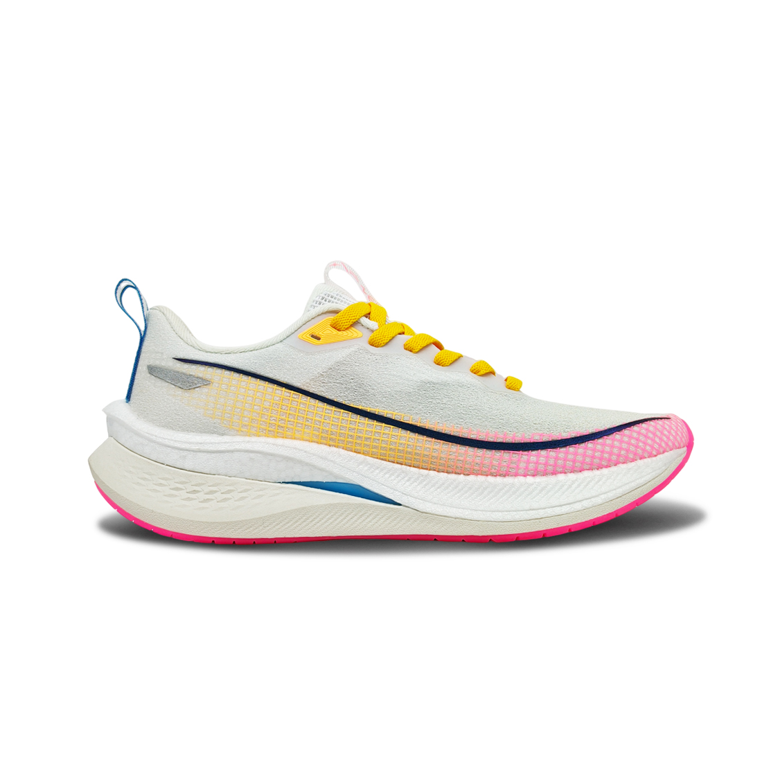 Li Ning Red Hare 7 Pro Cushioning Slip Resistant Abrasion Resistant Low top Running Shoes Unisex Cherry Blossom Pink