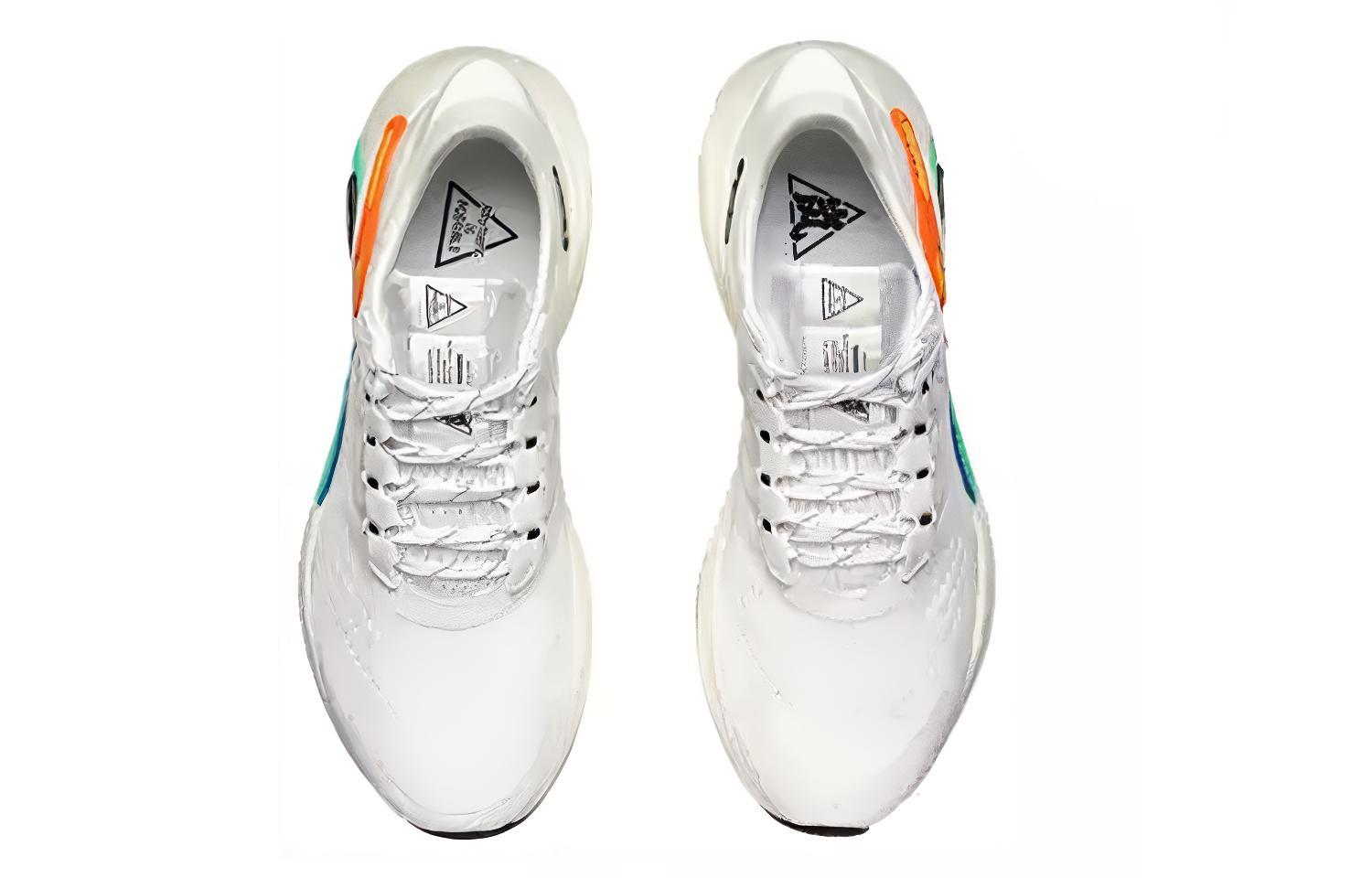 Li Ning Arashi Plus Slip Resistant And Breathable Low top Running Shoes Men’s White Multicolor