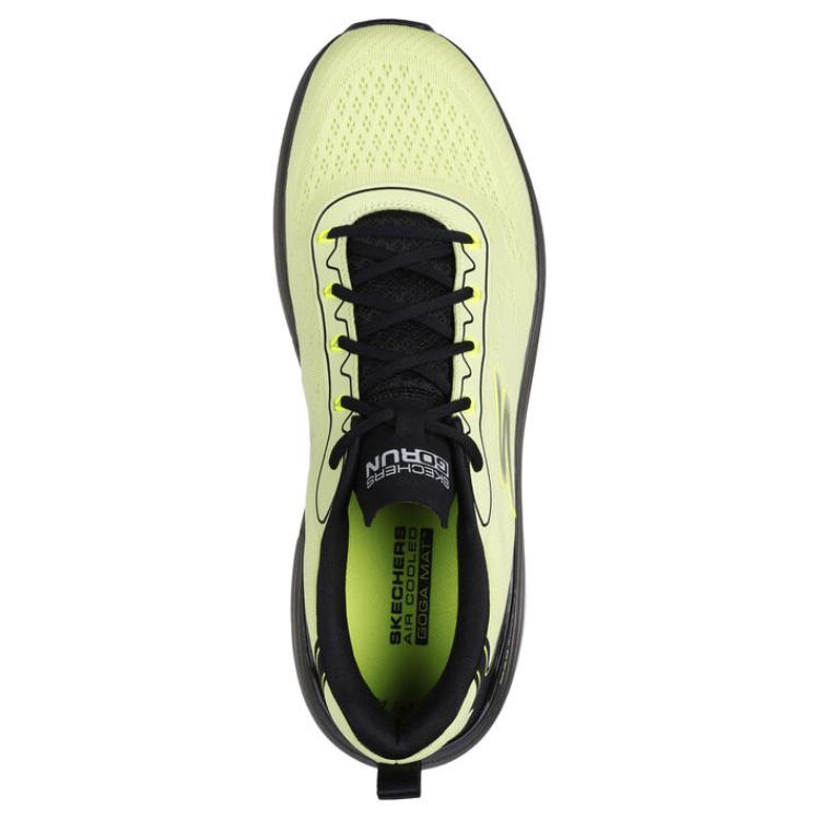 Skechers Abrasion Resistant Low top Casual Running Shoes Men’s Yellow Black