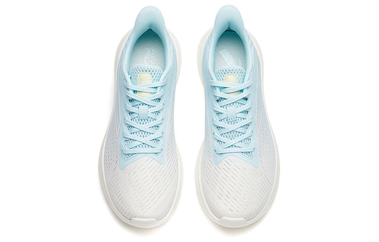 Anta Cushioning Slip Resistant Abrasion Resistant Breathable Low top Running Shoes Women’s Glacier Blue Lightweight